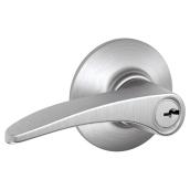 Poignée d'entrée Schlage, Manhattan, fini au chrome satiné