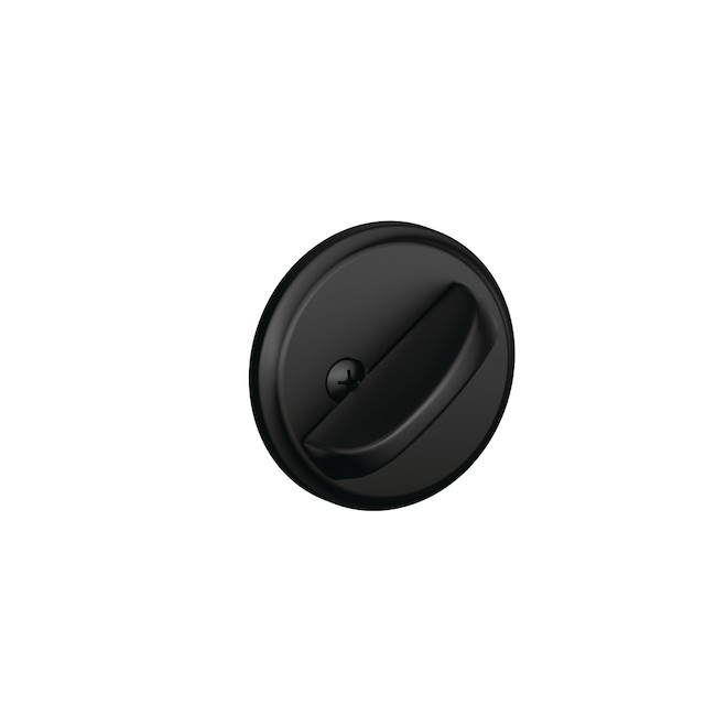 Schlage Single Cylinder Deadbolt - Matte Black