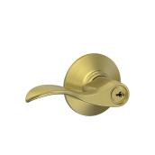 Schlage Accent Satin Brass Entry Door Lever