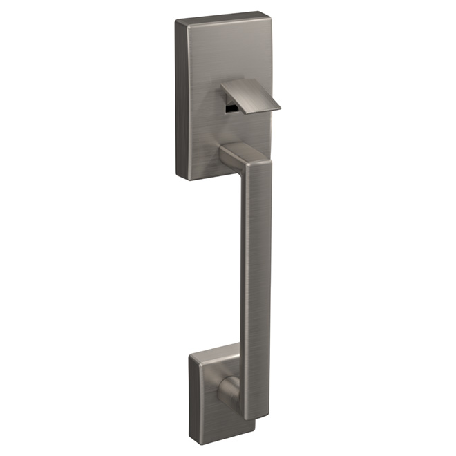 "Century" Entrance Gripset - Satin Nickel