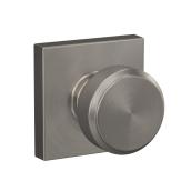 Schlage Bowery Knob with Collins Trim Satin Nickel