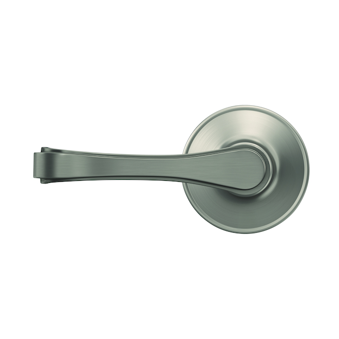 Home Front by Schlage Ashburn Lever Hall and Closet Lock in Satin Nickel
