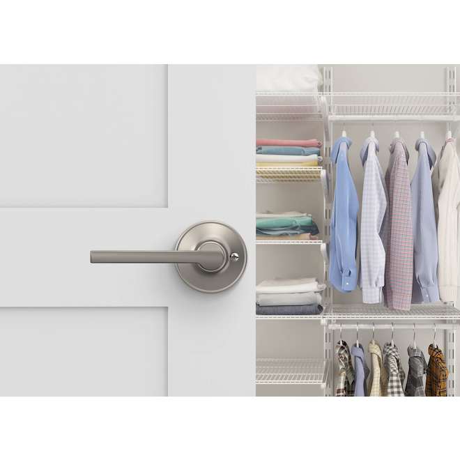 HOMEFRONT BY SCHLAGE Schlage Crosbie Passage Door Lever for Hall