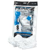 Stainpro White Painter's Rags - 8/Pack