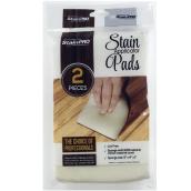 Stainpro Stain Applicator Pads - Use On Stain and Lacquer - Lint-Free - 5-in L x 4-in W x 1-in T - 2 Per Pack