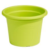 Jardinière ronde en plastique 8 po, lime