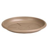 Soucoupe pour plante en plastique 7 po, marron