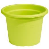 Jardinière ronde en plastique 10 po, lime