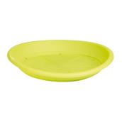 Soucoupe en plastique pour plante, 10 po, lime