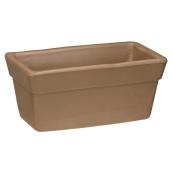 Jardinière en terre cuite « Silma », 11 3/4 po, chocolat
