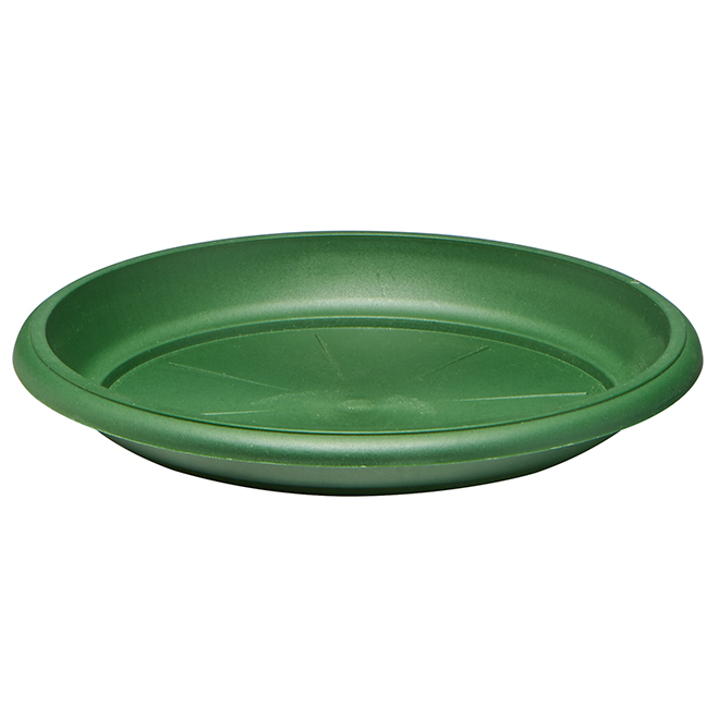 Vaserie Planter Saucer - Plastic - 4-in - Green