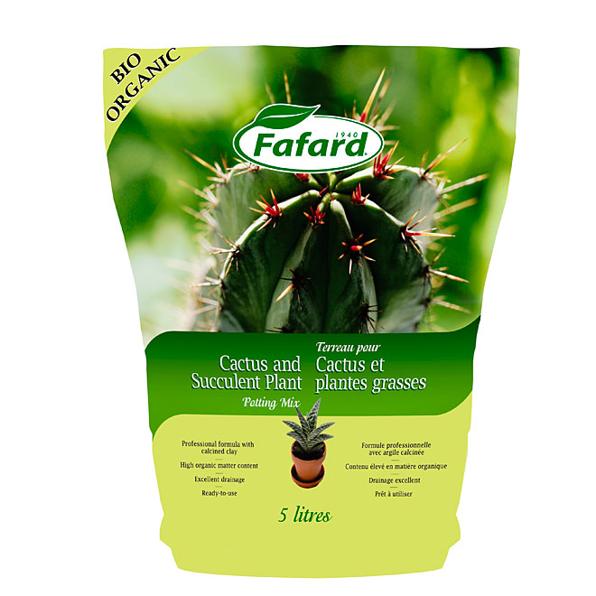 FAFARD Terreau pour cactus et plantes grasses PCF05C