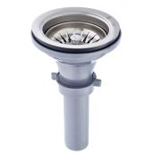 Kindred Stainless Steel Rust resistant Strainer with Tailpipe Included