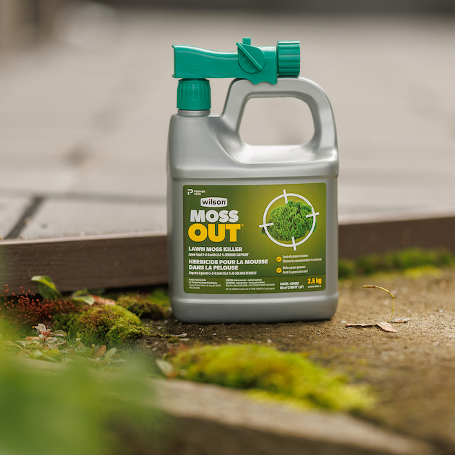Wilson Moss Out 2.5-kg Lawn Herbicide with 5-0-0 Lawn Fertilizer