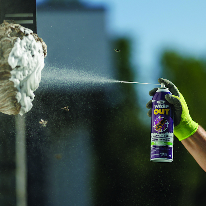 Wilson Wasp Out 450-g Wasp and Hornet Killer Jet foam Insecticide
