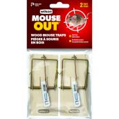 Wilson Predator Wooden Mouse Traps - 2/Pack