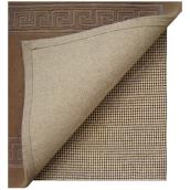Korhani Anti-Skid Carpet Underlay - Brown - Rectangular - 6-ft L x 4-ft W