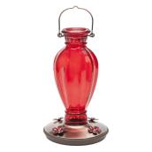 Abreuvoir pour colibri Perky-Pet, vase antique, 24oz, rouge