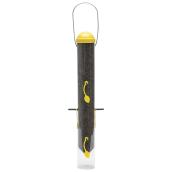 Bird Feeder - 1.5 lb - 6 Stations - Yellow and Black