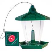 Mangeoire d'oiseau Chalet 1,25 lb, vert