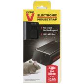 Victor Black Plastic Battery-Operated Indoor Electronic Mouse Trap