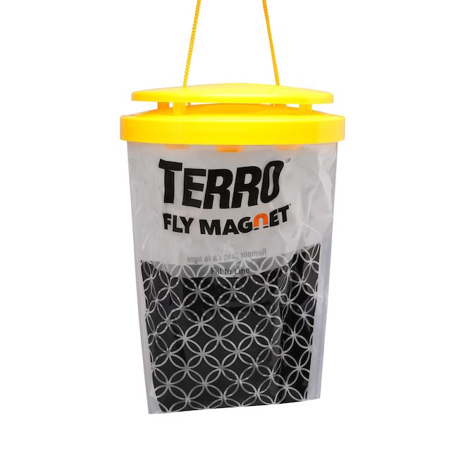 Terro Fly Magnet No Mess Disposable Fly Bag Trap with Bait