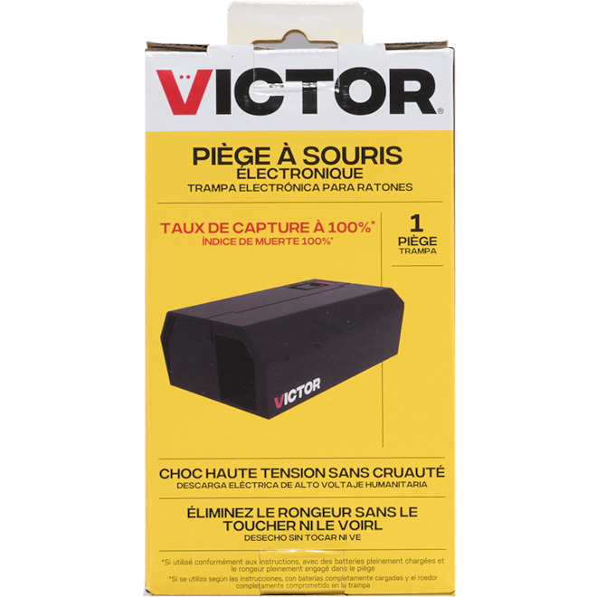 Victor Black Electronic Mouse Trap