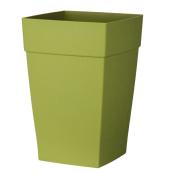DCN Harmony Elongated Planter -  Square - Green  - Plastic - 24-in H