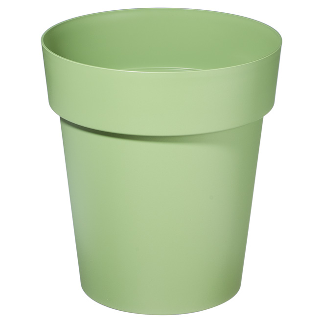 DCN Planter Pot Viva 13" Flat Green 171339 RONA