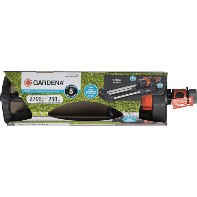 GARDENA Aqua M Plastic Oscillating Sprinkler