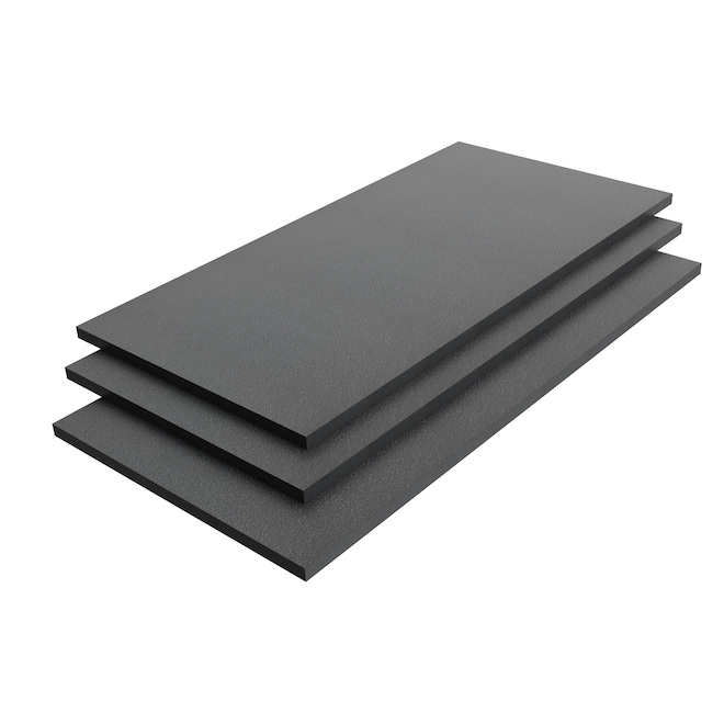 Chrome Insulation Board in Graphite Expanded Polystyrene GPS 1000 - 1 x 4-in x 8-ft