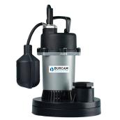 Sump Pump with Mechanical Switch - 1/3 HP - Plastic