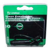Porte-fusible en verre, 20 A, calibre 14