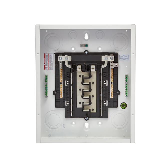 Eaton BR Plug On Neutral Loadcentre, cosse principale 125 A, 1 phase 12 espaces 24 circuits