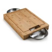 Napoleon PRO series Cutting Board and Stainless Steel Bowls Set