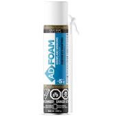 Adfast Adfoam Spray Insulation for Doors and Windows - 24-oz - Straw Applicator Included - Blue