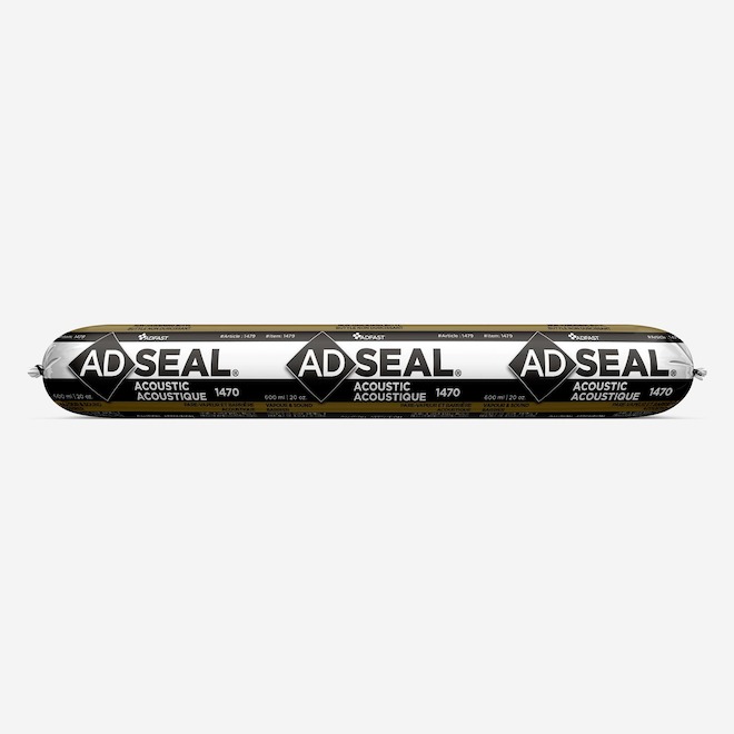 ADSEAL Acoustic Sealant Synthetic Rubber-Based - 20-oz
