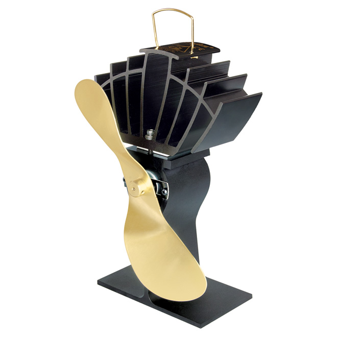Stove and Fireplace Fan - Gold