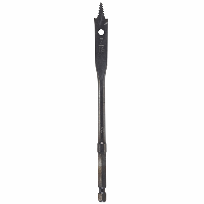 "Black Max(TM)" Standard Length Spade Bit - 7/16"