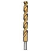 Bosch Titanium-Coated Drill Bit - 1/6-in Dia x 1 7/8-in L - Round Shank - Double Flute - 2 Per Pack