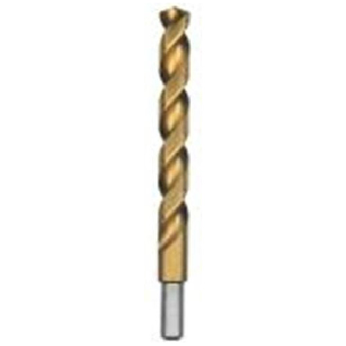 Bosch Metal Twist Drill Bit - 5/64-in Dia x 2-in L - Round Shank - Titanium-Coated - 2 Per Pack