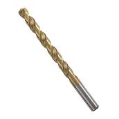 Bosch Titanium-Coated Drill Bit - 3/16-in Dia x 3 1/2-in L - 3-Flat Shank - Double Flute