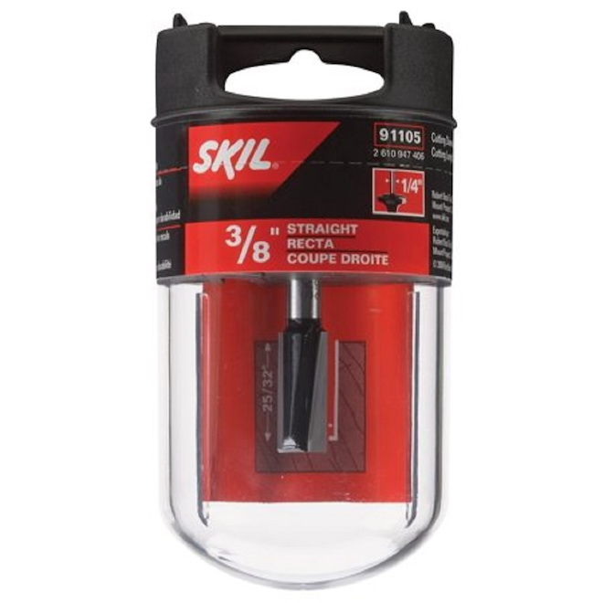 SKIL 3/8-in Straight Router Bit