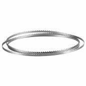 Lame de scie à ruban pour le bois, 72 7/16'' x 1/4'', 6 dents