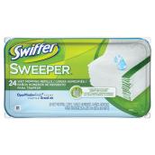 Recharges de linges humides pour balai « Swiffer Sweeper »