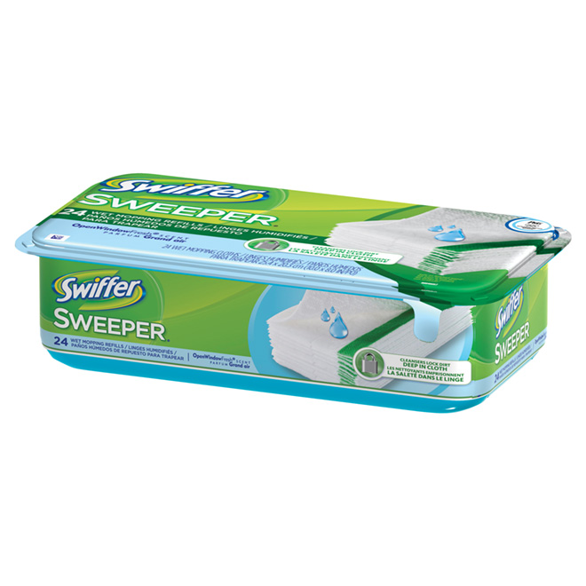 Recharges De Linges Humides Pour Balai Swiffer Sweeper