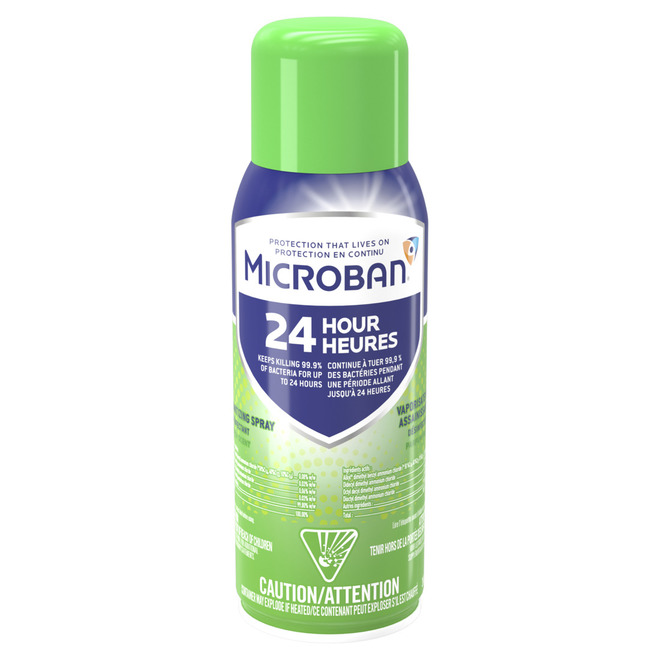 Microban Aerosol Disinfectant 11.9 oz Fresh Scent All-Purpose Cleaner