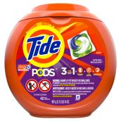 Détergent à lessive Tide Pods, Spring Meadow, 42 capsules