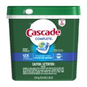 Cascade Complete Dishwasher Detergent - 72 ActionPacs