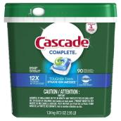 Cascade Complete ActionPacs 90-Count Fresh Scent Dishwasher Detergent